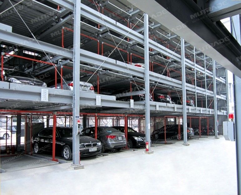 Long Warranty Gray Puzzle Car Parking System Heavy Duty Car Storage Lift